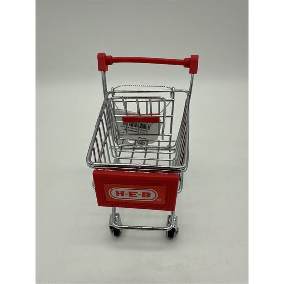 H‑E‑B Brand Shop Shopping Cart Christmas Tree Ornament 5" x 5" - Picture 3 of 8